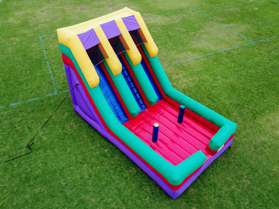 Contrata el servicio de Inflable Tobogán Doble Proposito en Partymax. Imagen #1