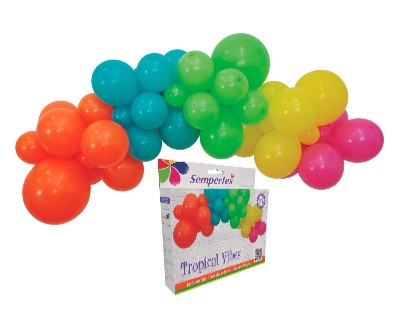 Compra Kit de Globos Guirnalda Tropical Vibes en Partymax. Bogotá. Imagen #1.
