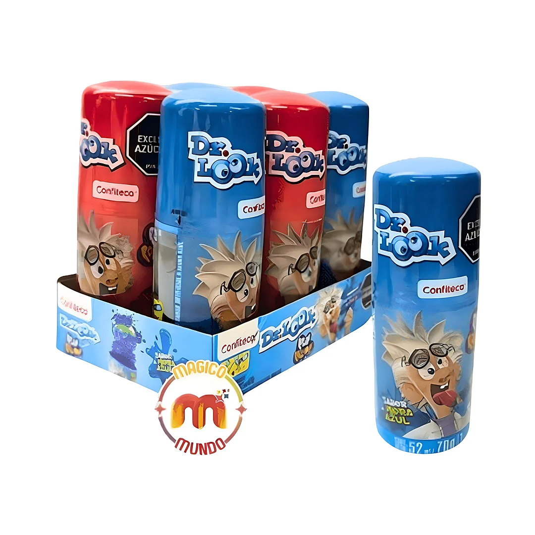 Compra Dulce Dr Look Rollin Rollon Mora Azul Y Fresa Display *6 Unidades en Partymax. Bogotá. Imagen #1.