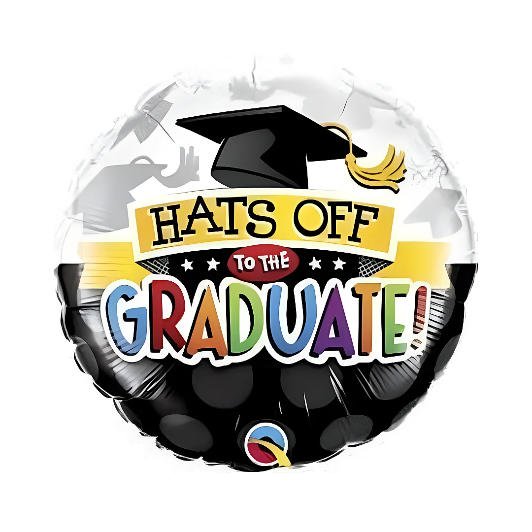 Compra Globo Hats Off To The Graduate en Partymax. Bogotá. Imagen #1.