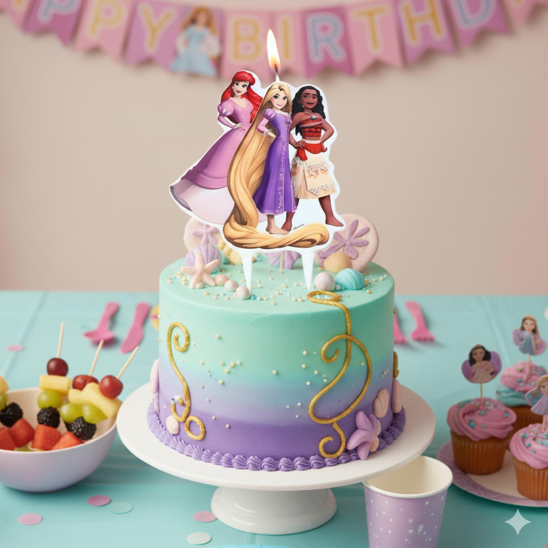 Compra Vela Princesas en Partymax. Bogotá. Imagen #2.