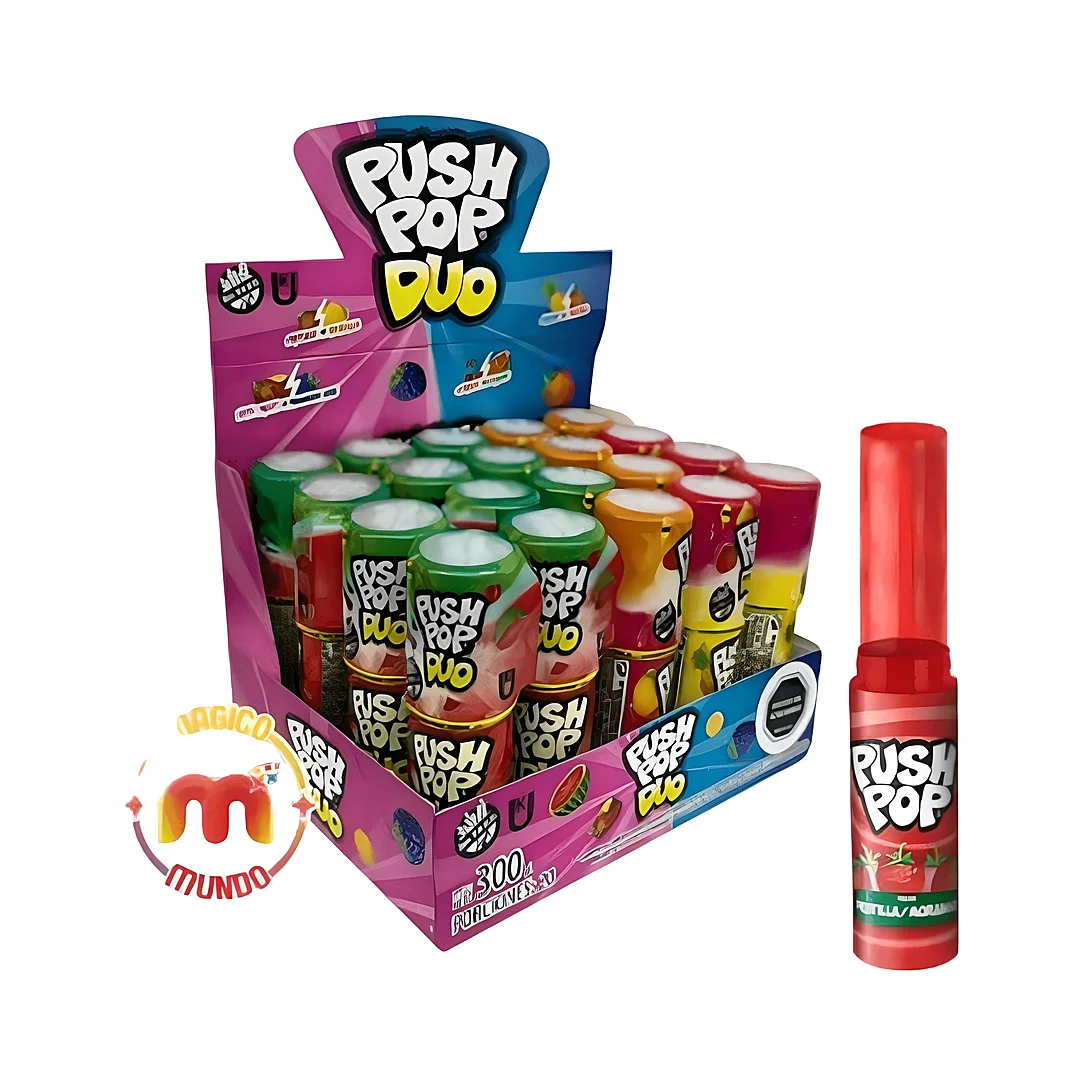 Compra Dulce Push Popo Duo Display *20 Unidades en Partymax. Bogotá. Imagen #1.