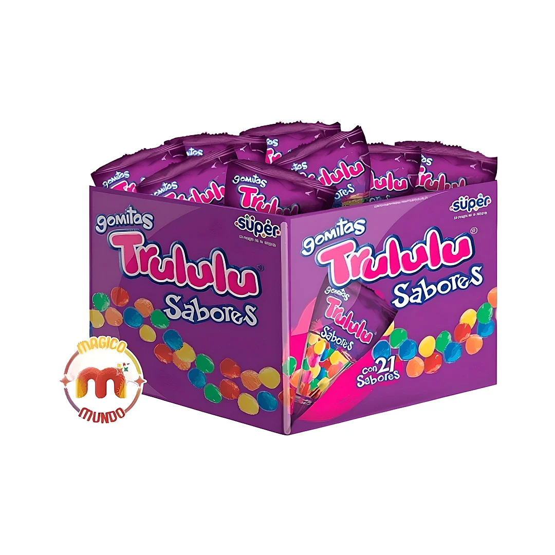 Compra Goma Trululu Sabores Display *12 Unidades en Partymax. Bogotá. Imagen #1.