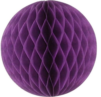 Compra aquí Bola Decorativa de 32Cms Morado #1