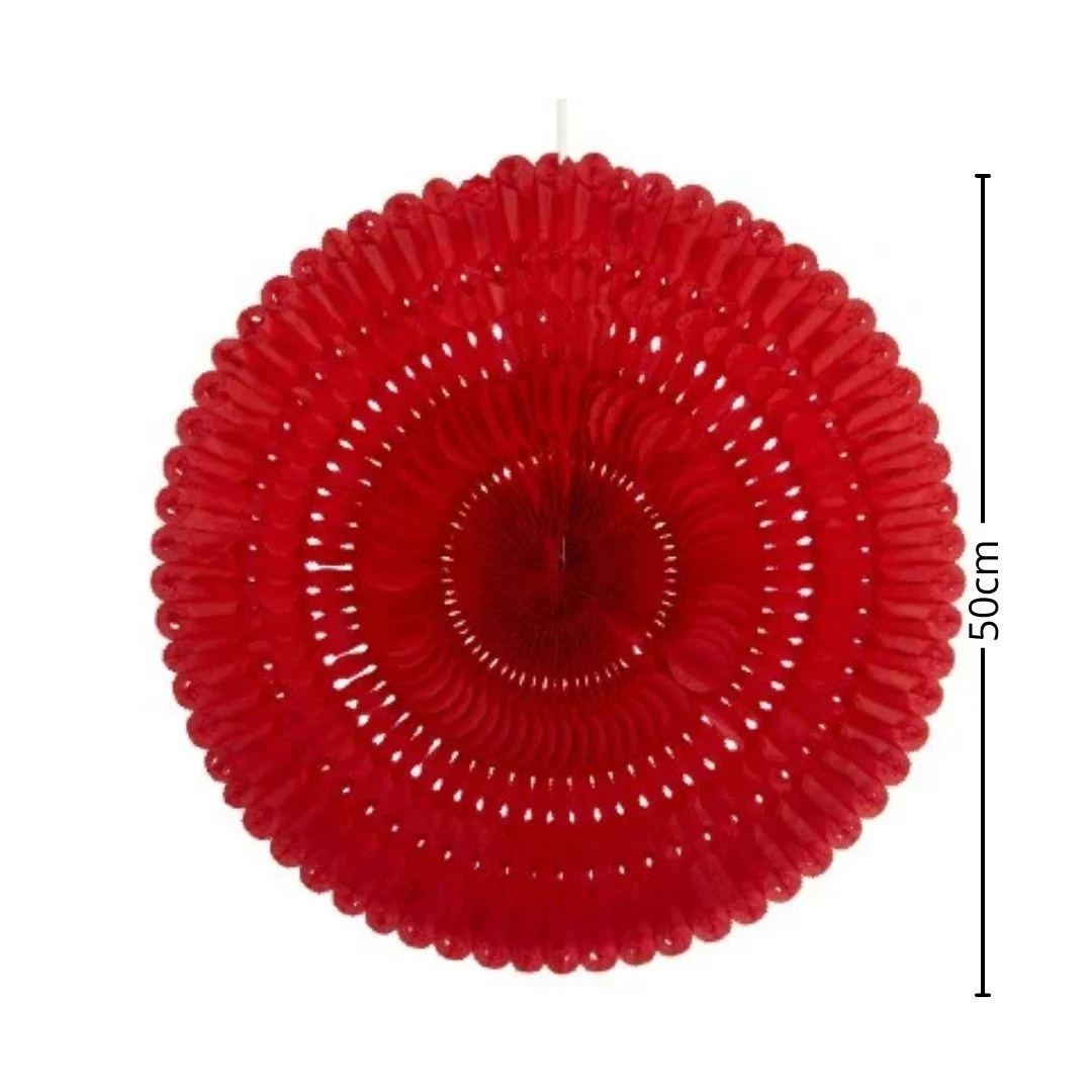 girasol 25cm rojo
