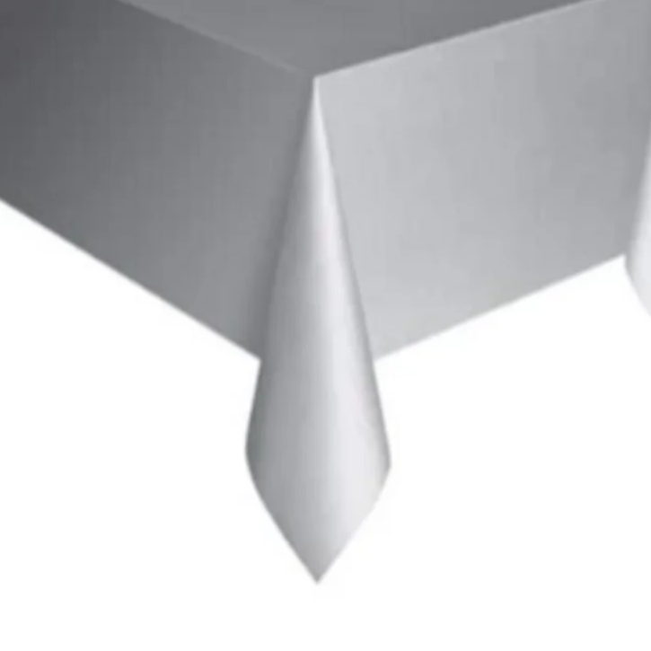 Compra Mantel Plástico Plateado 1.37*1.83 en Partymax. Bogotá. Imagen #1.