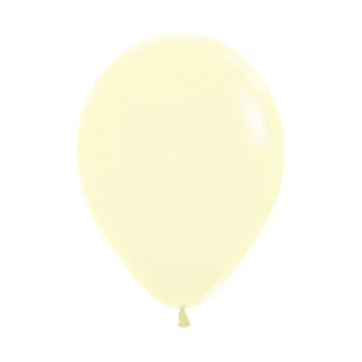 Compra Globo R-12 Amarillo Pastel *12 Unidades en Partymax. Bogotá. Imagen #1.