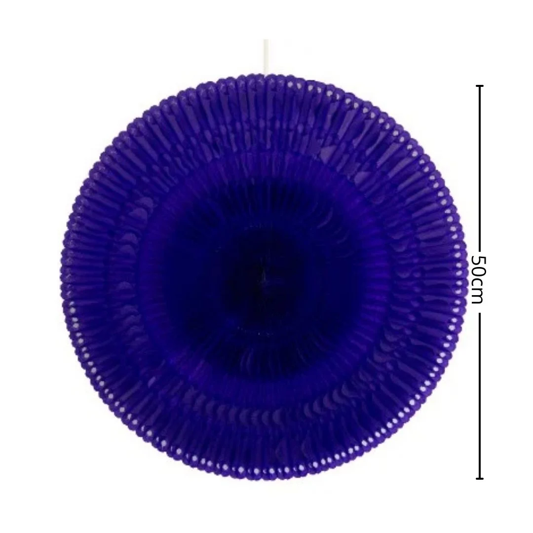 girasol azul de 25 cm