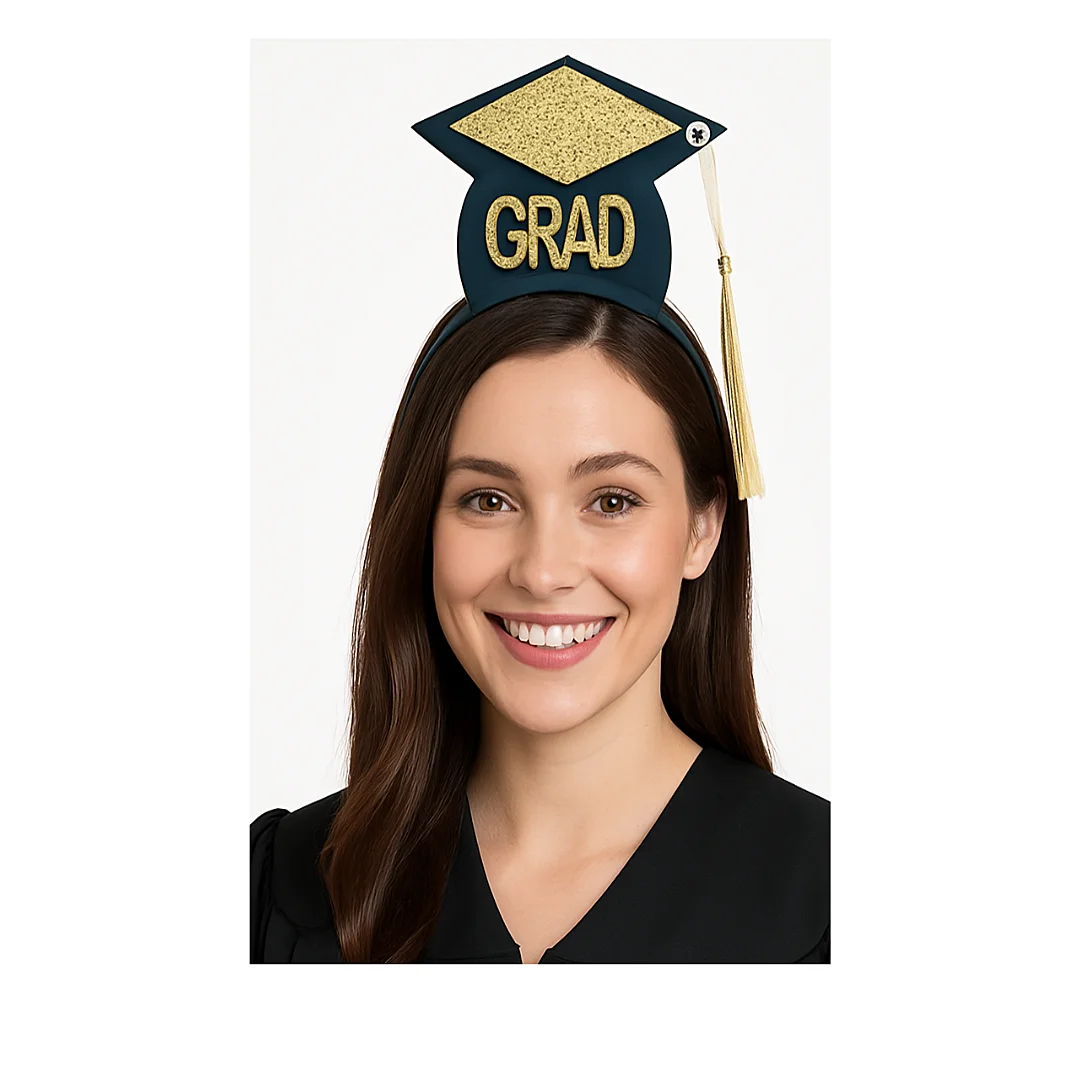 Compra Diadema Grado Negro Dorado en Partymax. Bogotá. Imagen #2.