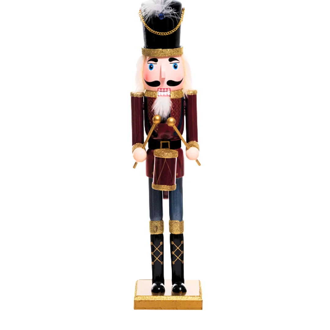 Compra Cascanueces Decorativo Rojo-Negro 50Cm en Partymax. Bogotá. Imagen #1.