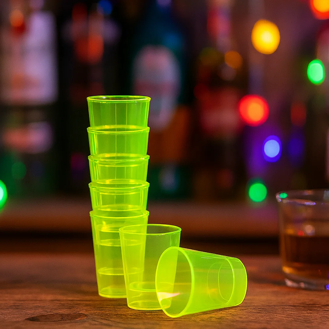 Compra Copas Acrílicas Aguardienteras Verde Lima *10 Unidades en Partymax. Bogotá. Imagen #2.