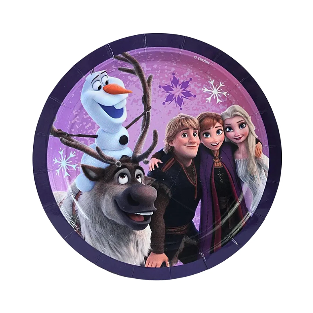 Compra Plato Redondo 7" Frozen * 10 Unidades en Partymax. Bogotá. Imagen #1.