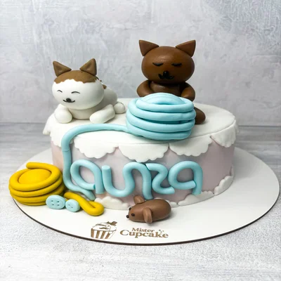 Contrata el servicio de Torta Gatos en Partymax. Imagen #1