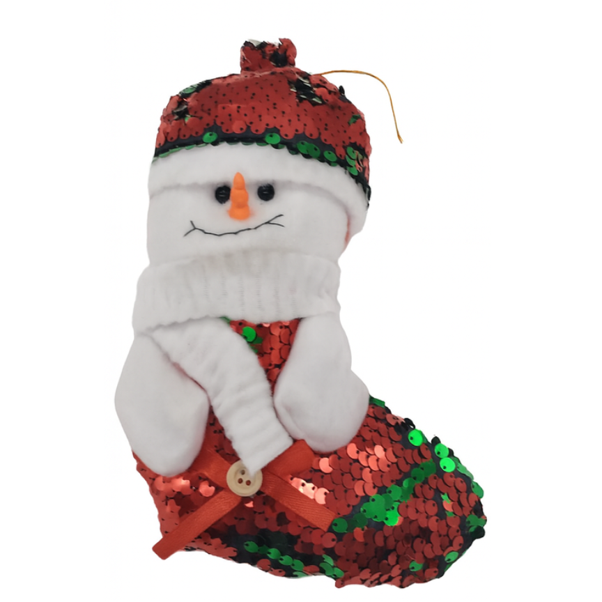 Compra Muñeco Bota Colgante Con Lentejuelas en Partymax. Bogotá. Imagen #1.