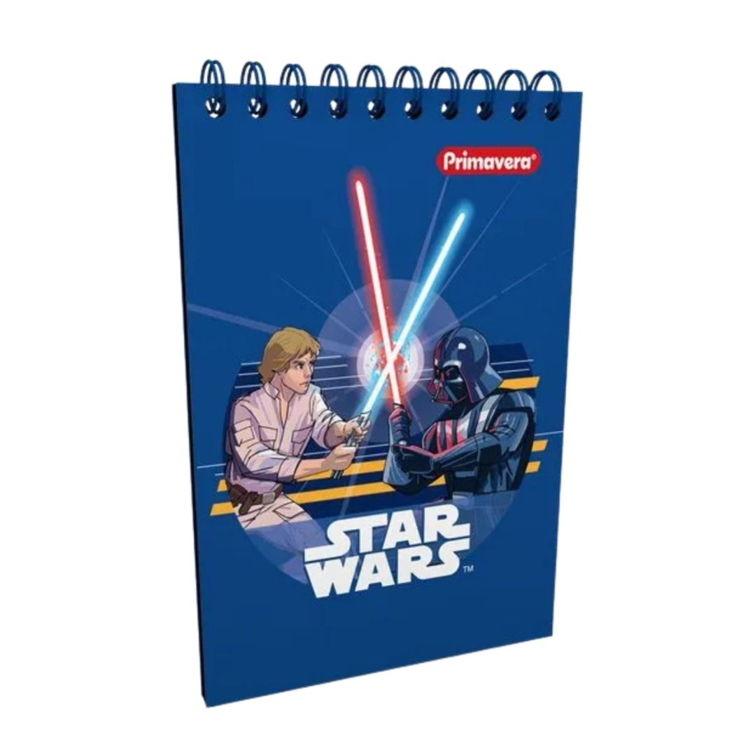 Compra Cuaderno Rayado Argollado Vertical Star Wars *80Hojas en Partymax. Bogotá. Imagen #1.
