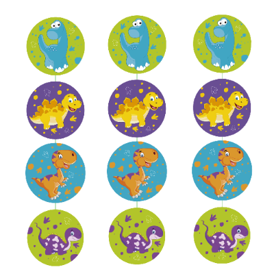 Compra Colgantes Dino *3 Unidades en Partymax. Bogotá. Imagen #1.