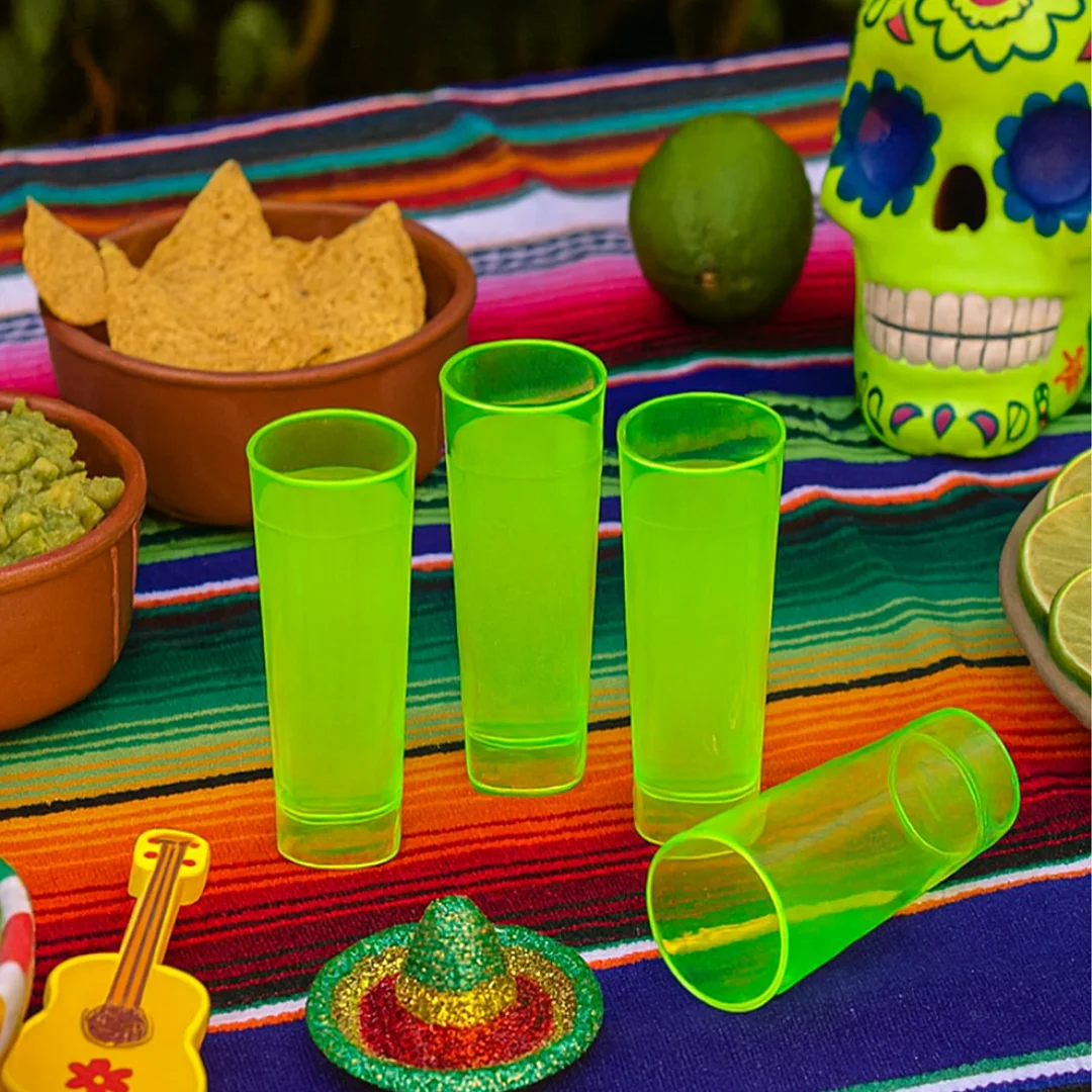 Compra Copas Acrílicas Tequileras * 6 Unidades Verde en Partymax. Bogotá. Imagen #2.