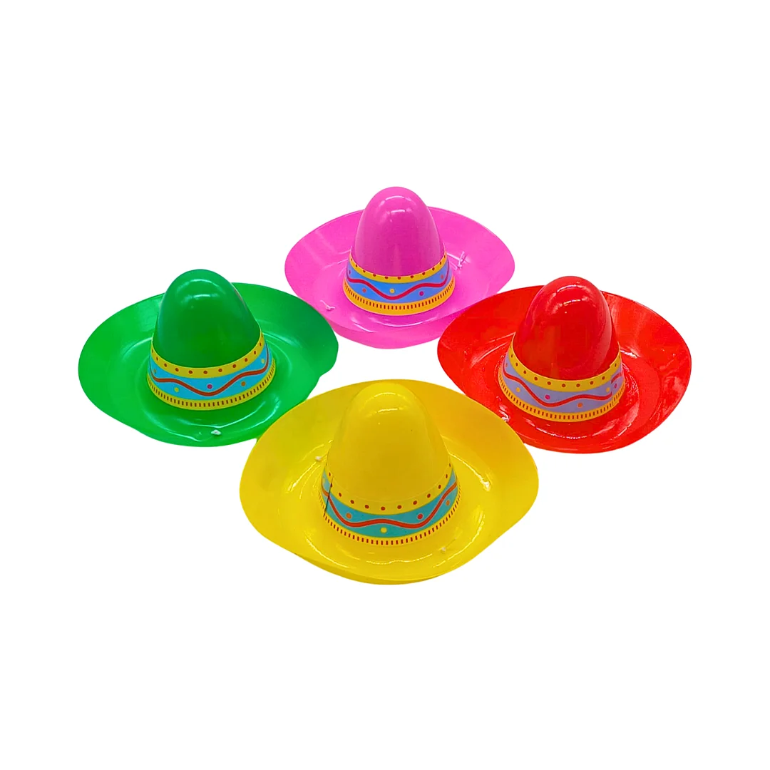 Compra Sombrero Mini Mexicano Neon Surtido * 12 Unidades en Partymax. Bogotá. Imagen #1.