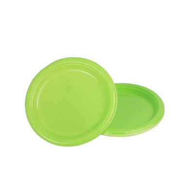 Compra Plato Plástico 6" Verde Lima *10 Unidades en Partymax. Bogotá. Imagen #1.