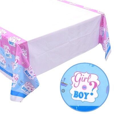 Compra Mantel Plastico Girl Or Boy 2.20*1.32 en Partymax. Bogotá. Imagen #2.