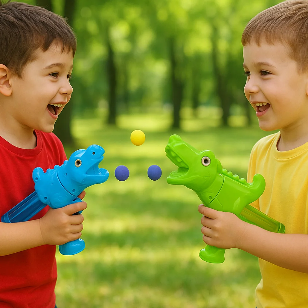 Compra Lanzapelotas Dinosaurio en Partymax. Bogotá. Imagen #2.
