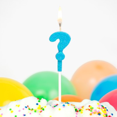 Compra aquí Vela Brillante Palo Largo Numero ? #1