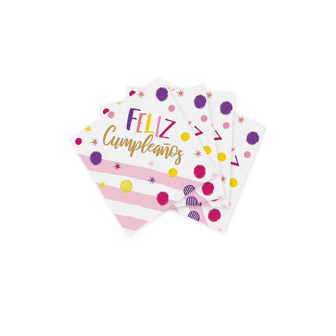 Compra Servilleta Pequeña de F/C Destellos * 16 Unidades en Partymax. Bogotá. Imagen #1.