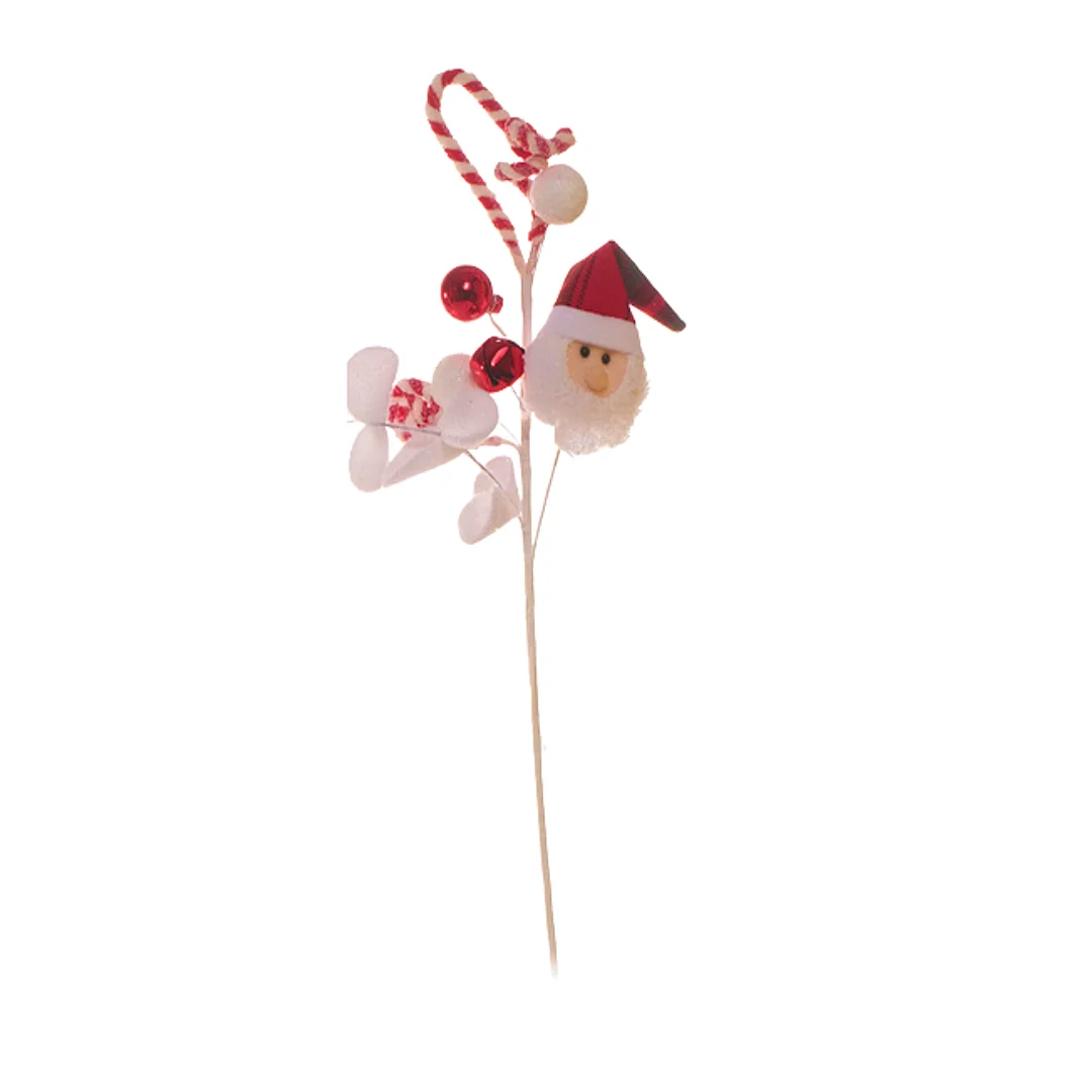 Compra Pick Navideño Baston Caramelo Con Papa Noel en Partymax. Bogotá. Imagen #1.