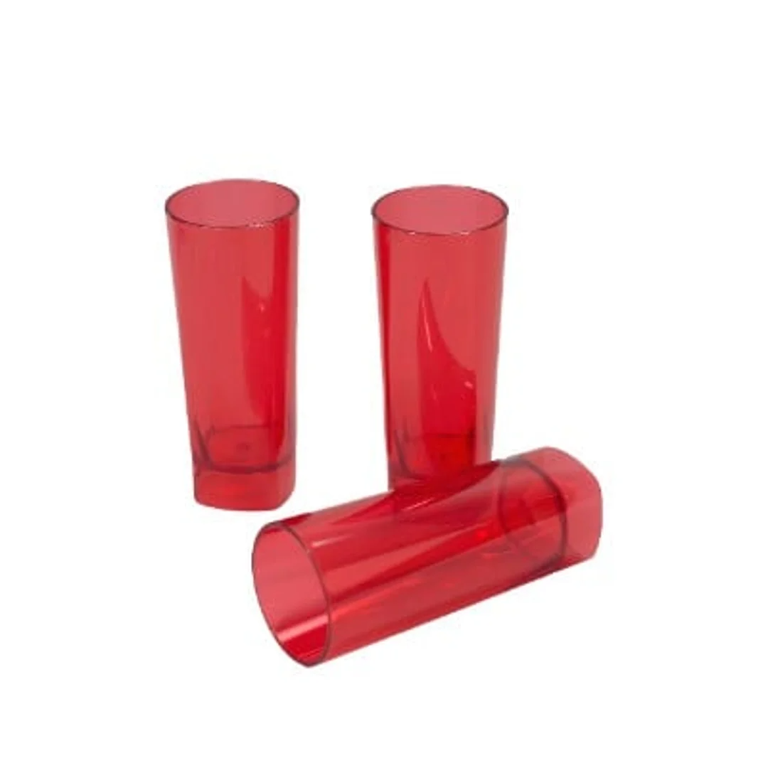Compra Copas Acrílicas Tequileras * 6 Unidades Rojo en Partymax. Bogotá. Imagen #1.