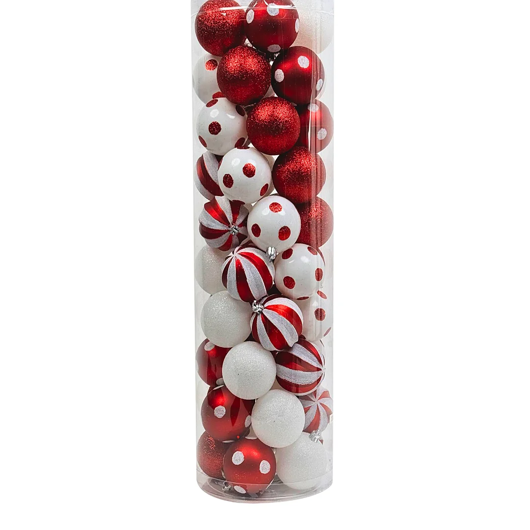 Compra Juego de Bolas Rojo-Blanco *50Piezas en Partymax. Bogotá. Imagen #1.