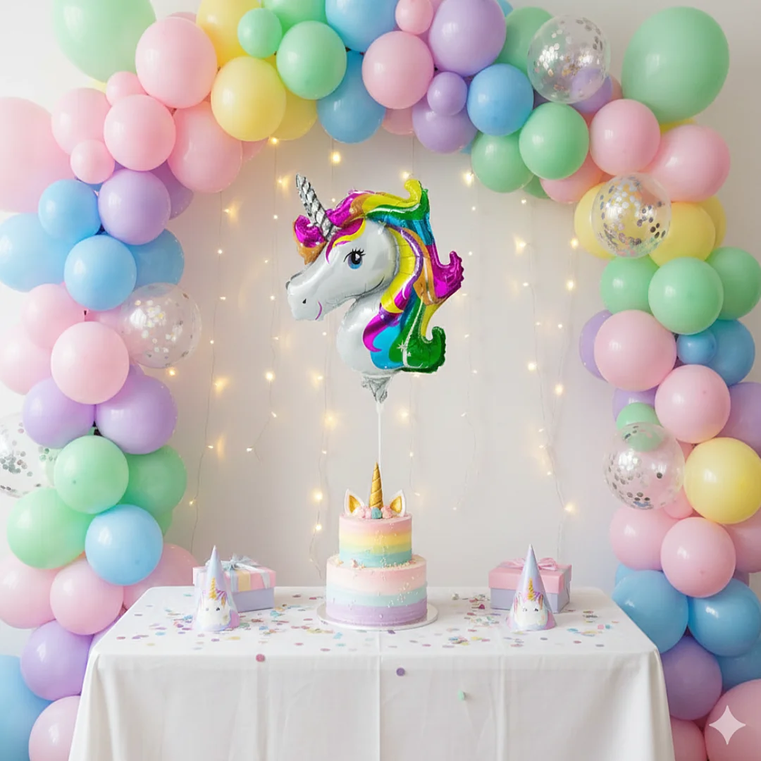 Compra Globo Unicornio Pequeño 45 Cms en Partymax. Bogotá. Imagen #2.