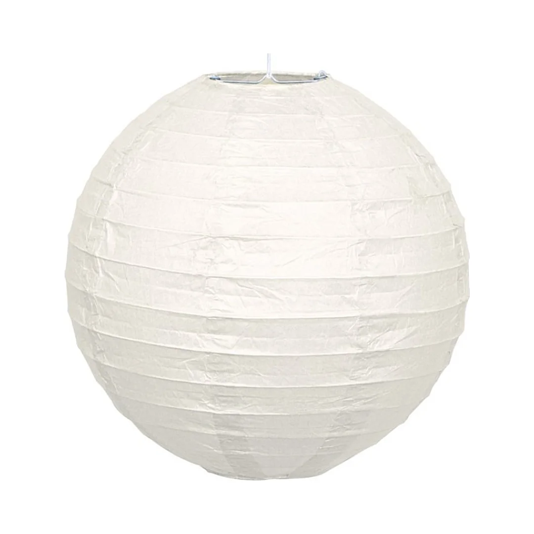 Compra aquí Globo Chino de Papel Blanco *30Cms #1