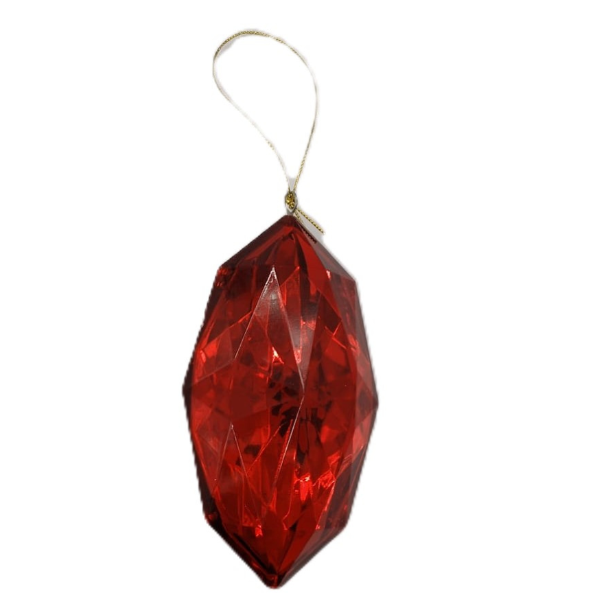 Compra Adorno Navideño Joya Rojo en Partymax. Bogotá. Imagen #1.