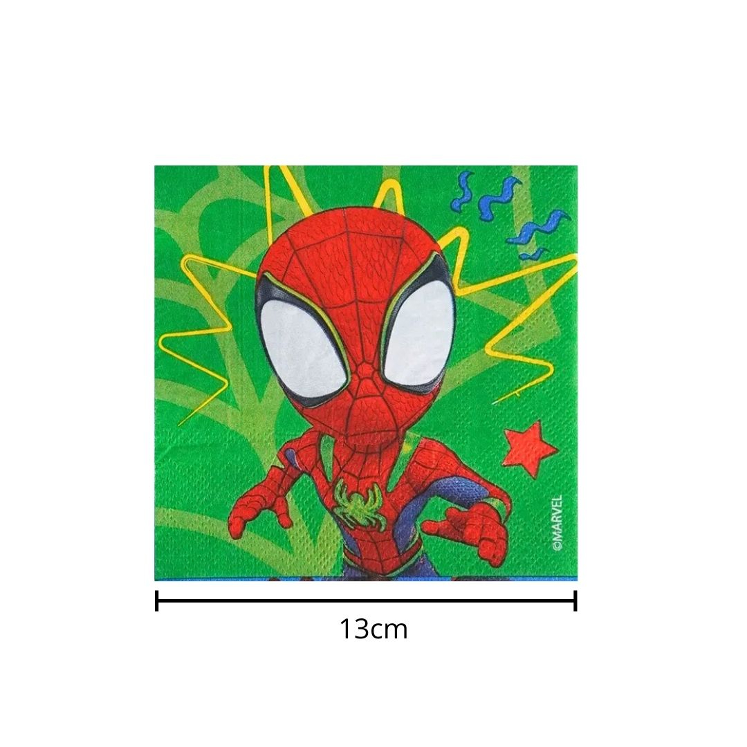 Servilletas Spidey * 20 Unidades - Image 3