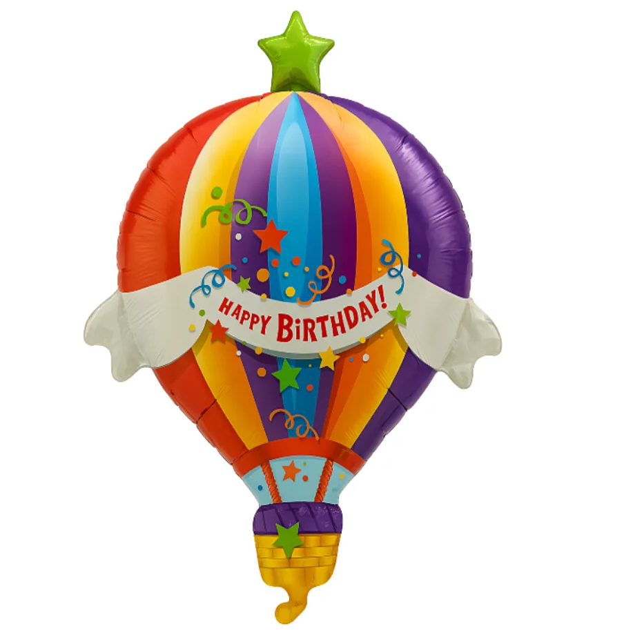 Compra Globo Metalizado Happy Birthday Globo Aerostatico en Partymax. Bogotá. Imagen #1.