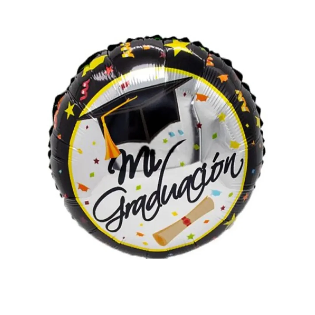 Compra Globo Metalizado Redondo Mi Graduacion en Partymax. Bogotá. Imagen #1.