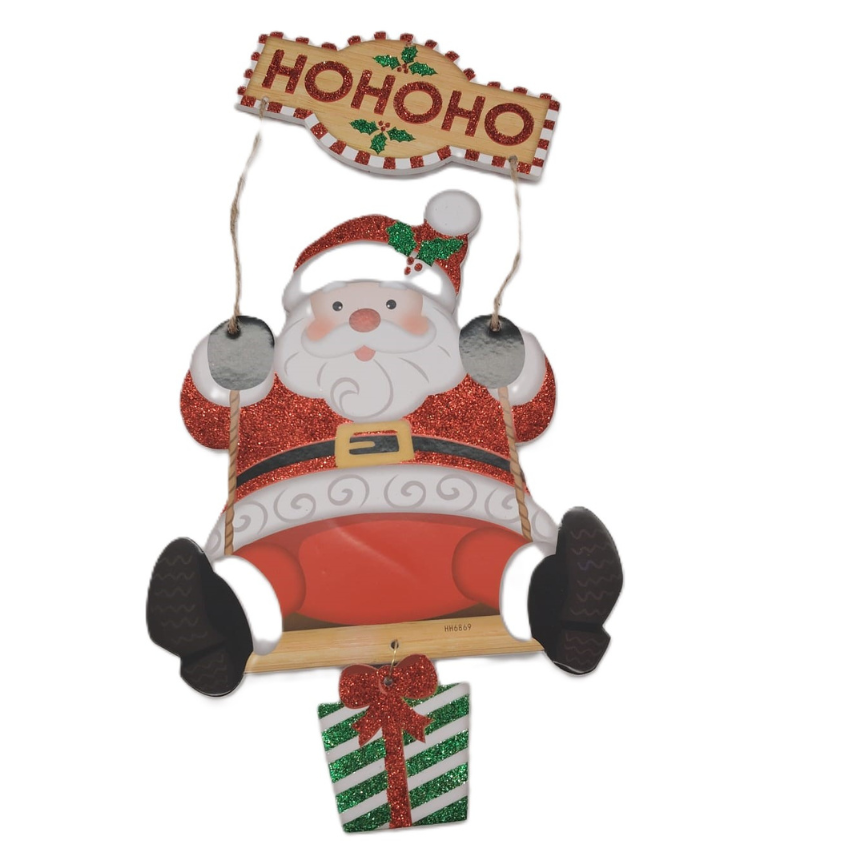 Compra Colgante Navideño Santa Hohoho en Partymax. Bogotá. Imagen #1.