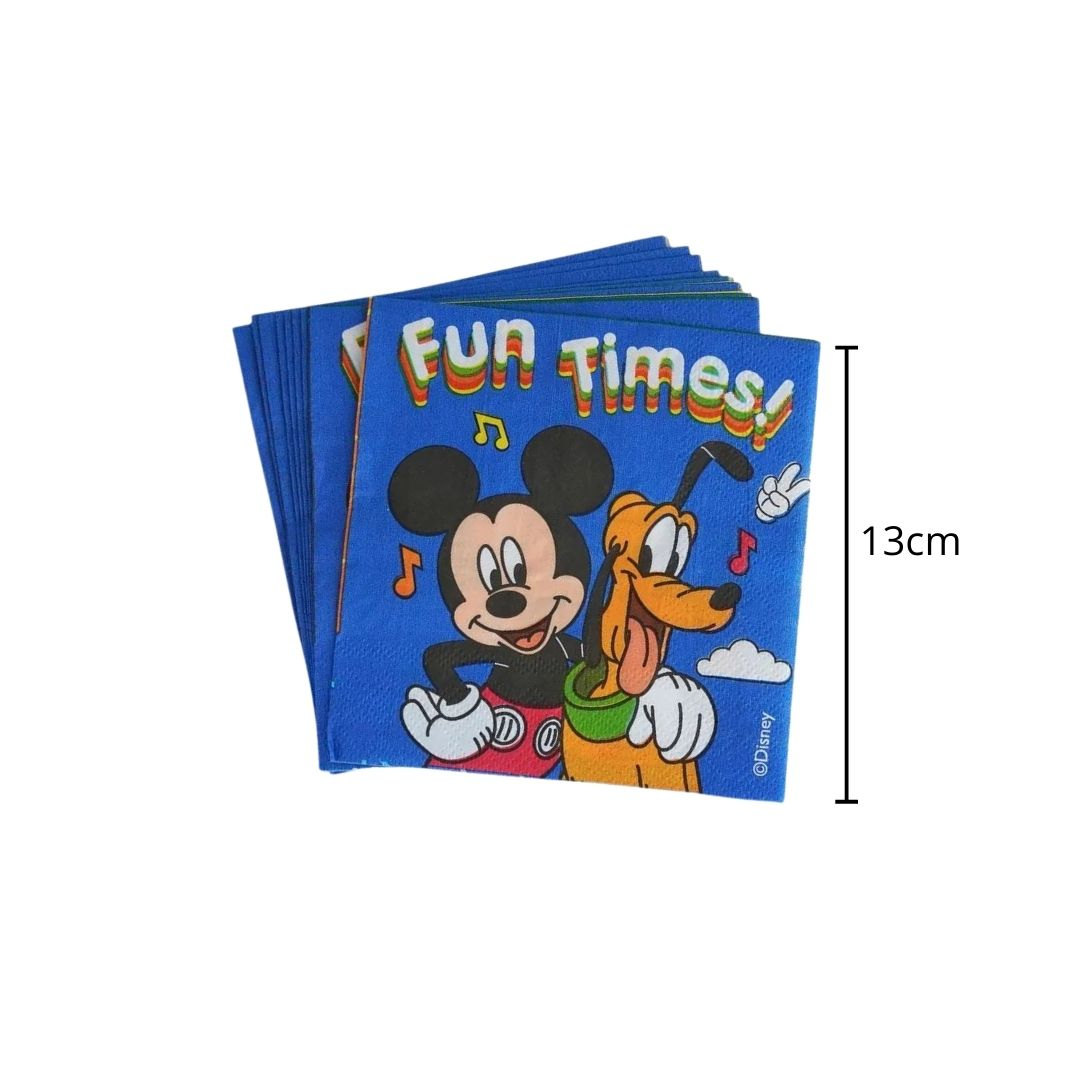 Compra Servilletas Mickey Mouse *20 Unidades en Partymax. Bogotá. Imagen #2.