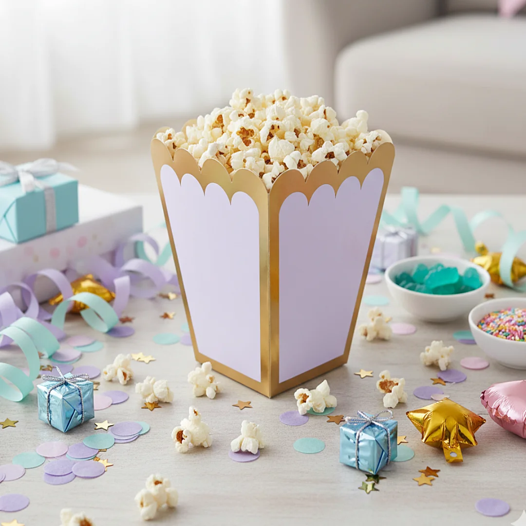 Compra Crispetera Lila Pastel *6 Unidades en Partymax. Bogotá. Imagen #2.