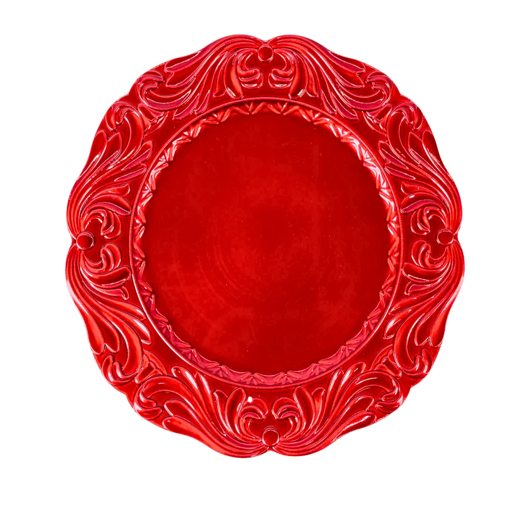 Compra Porta Plato Rojo en Partymax. Bogotá. Imagen #1.