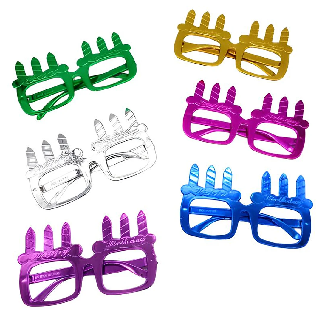 Compra Gafas Velas Metalizado Paga 5 Y Lleva 6 en Partymax. Bogotá. Imagen #1.