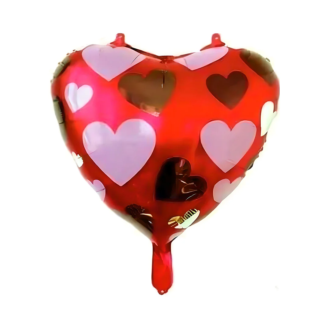 Compra Globo Corazón Con Corazones Impresos en Partymax. Bogotá. Imagen #1.