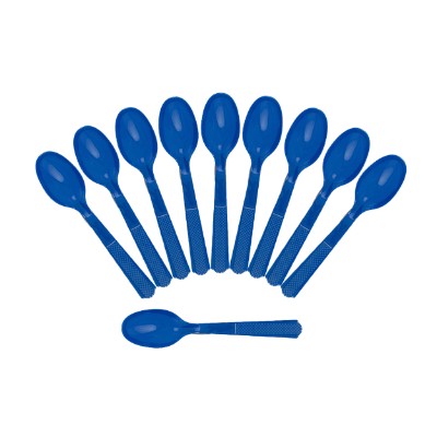 Compra Cuchara Azul Rey * 10 Unidades en Partymax. Bogotá. Imagen #1.