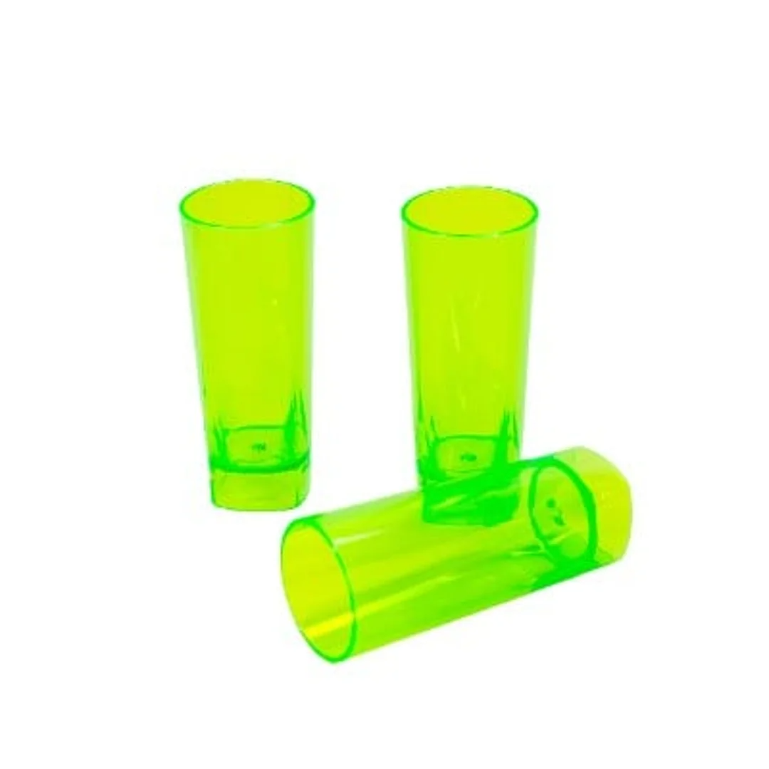 Compra Copas Acrílicas Tequileras * 6 Unidades Verde en Partymax. Bogotá. Imagen #1.