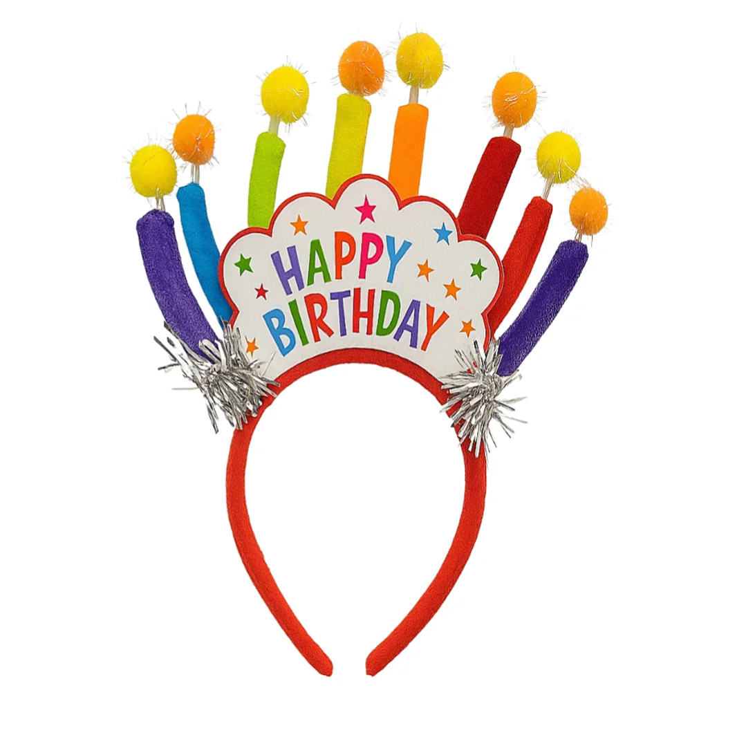 Compra Diadema de Velas Happy Birthday en Partymax. Bogotá. Imagen #1.