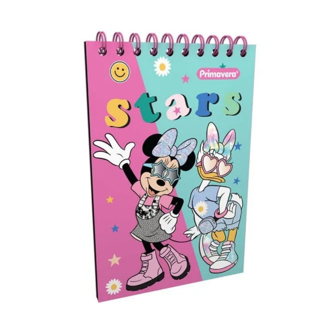 Compra Cuaderno Rayado Argollado Vertical Minnie *80 Hojas en Partymax. Bogotá. Imagen #1.