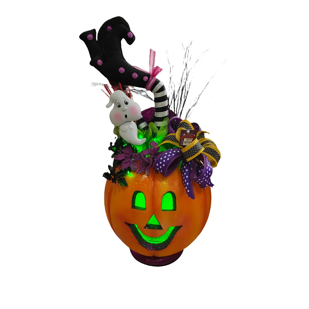 Compra Calabaza Bombonera No.30 Iluminada en Partymax. Bogotá. Imagen #1.