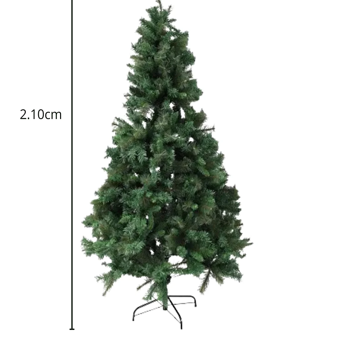 Compra Arbol de Navidad *2.10Cm Con Base Metalica en Partymax. Bogotá. Imagen #1.