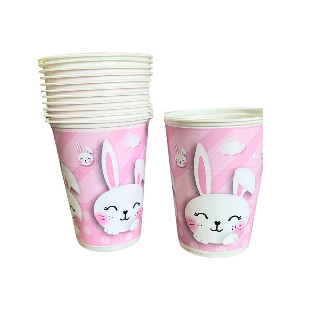 Compra Vaso 9Onzas Conejo Rosado *12 Unidades en Partymax. Bogotá. Imagen #1.