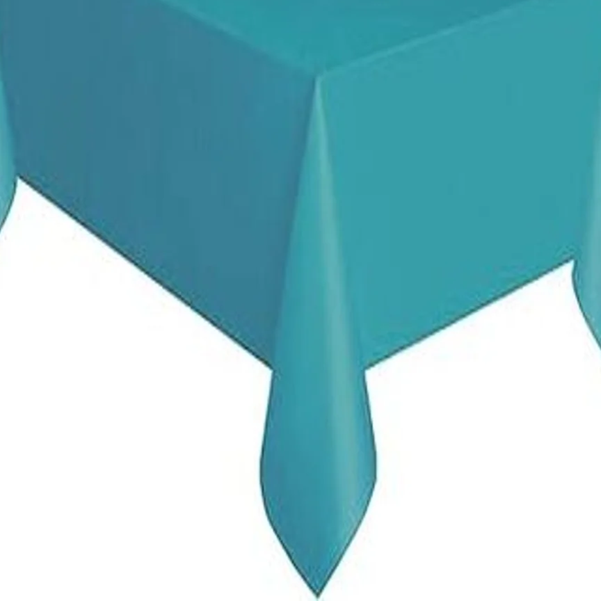 Compra Mantel Plástico Azul Caribe 1.37*1.83 en Partymax. Bogotá. Imagen #1.